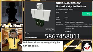 Jojo's Bizarre Adventure Part 3 - Noriaki Kakyoin Roblox Cosplay Tutorial