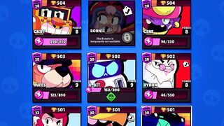 Bonnie unavailable in Brawl Stars