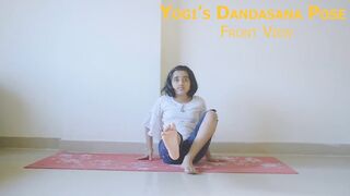 How to do Yogi's Dandasana Advanced Yoga Pose ????????????