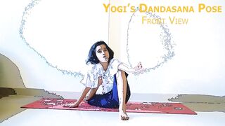 How to do Yogi's Dandasana Advanced Yoga Pose ????????????