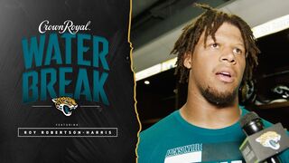 Roy Robertson-Harris on hungry defense & the challenge in week 8 | Crown Royal Water Break