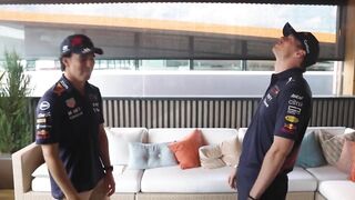 Verstappen & Perez Tortilla Slap Challenge ahead of the F1 Mexico GP 2022