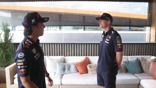 Verstappen & Perez Tortilla Slap Challenge ahead of the F1 Mexico GP 2022