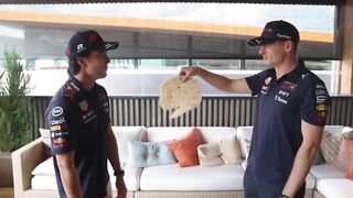 Verstappen & Perez Tortilla Slap Challenge ahead of the F1 Mexico GP 2022