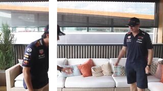 Verstappen & Perez Tortilla Slap Challenge ahead of the F1 Mexico GP 2022