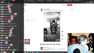 xQc got cursed LIVE???? on stream