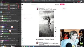 xQc got cursed LIVE???? on stream