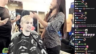 xQc Dad shows up on Stream by dressing up like xQc