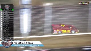 World Short Track Championship 604 Late Models Dirt Track at Charlotte October 27, 2022 | HIGHLIGHTS