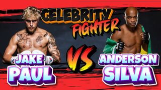 Jake Paul VS Anderson Silva Full Street Fight - Celebrity Fighter