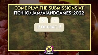 Come Play The Jam Games + Deadline Extension to Midnight | AI and Games Jam 2022