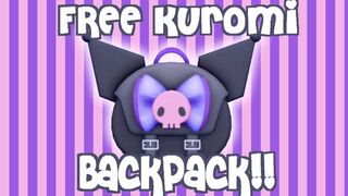 How to Get the FREE Kuromi Backpack! | Roblox Free Items | Riivv3r