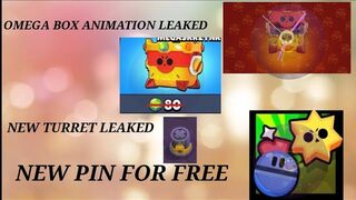 OMEGA BOX ANIMATION LEAKED | FREE PINS LEAKED | BRAWL STARS LEAKS |