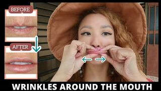 How to Get Rid of Wrinkles around the Mouth ? Face Yoga and Massage