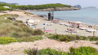 [4k] CALA NOVA BEACH - OCTOBER FOOTAGE | WALK TOUR