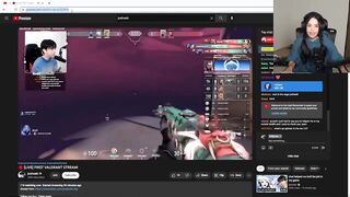 Valkyrae Raids Joshseki on his First Youtube Stream