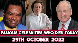 Famous Celebrities Who Died Today 29th October 2022 Famous Deaths 2022 Big Actors died today