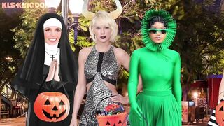 Celebrities on Halloween Night ????