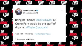 Celebrities React to Katie Taylor Vs Karen Carabajal