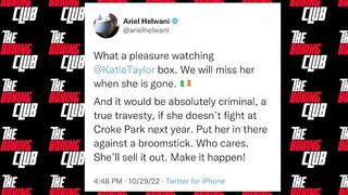 Celebrities React to Katie Taylor Vs Karen Carabajal