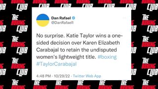 Celebrities React to Katie Taylor Vs Karen Carabajal