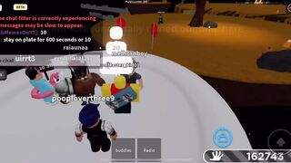 The TRUE EASIEST way to get the Plate master badge [Roblox Slap battles]