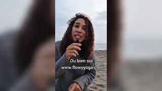 Cours de yoga en direct sur ZOOM offert????‍♀️ contact moi sur Instagram @Flowy Yoga #tantrayoga