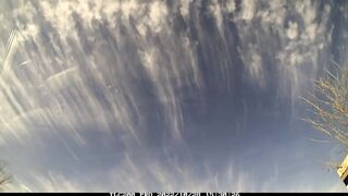 Time Lapse Stretching Clouds