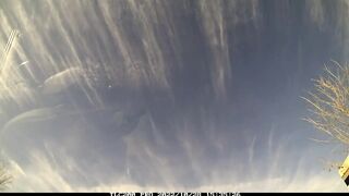 Time Lapse Stretching Clouds