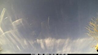 Time Lapse Stretching Clouds