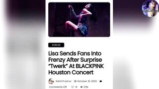 Twerk ทีมีสะดุ้ง Lisa ทิ้งทวน Houston สื่อตปท. ยังต้องบอกแบบนี้!