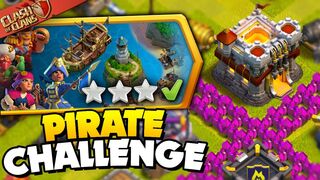 Easily 3 Star the Pirate Challenge (Clash of Clans)