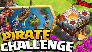 PIRATE CHALLENGE EASY 3 Stars in Clash of Clans