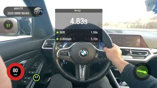 2020 bmw m340i insane launch ???? control compilation