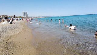 Beach Walking tour - Barcelona Spain - Saint Miquel Beach 2022