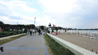 Antalya Side Sea beach promenade walk #TURKIYE #side #turkey #antalya