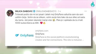 ŠOK: Milica Dabović otvorila OnlyFans - EVO KOLIKO NAPLAĆUJE GOLIŠAVE SLIKE