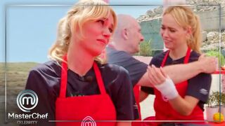 Patricia se quema con el caramelo | MasterChef Celebrity 7