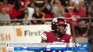 NM State still on the hunt for replacement games