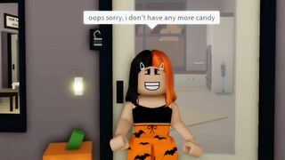 When you don't get candy on Halloween (meme) ROBLOX