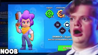 NOOB vs PRO vs HACKED ☘️Brawl Stars