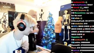 xQc kisses NYYXXII