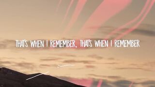 Becky Hill - Remember (Acoustic/sped up/tiktok remix) Lyrics