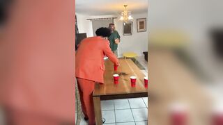 Beer Pong Challenge with "The Host!"