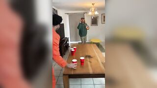 Beer Pong Challenge with "The Host!"