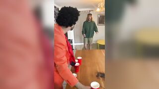 Beer Pong Challenge with "The Host!"