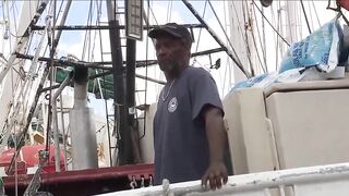 Shrimp Boat Owners on Fort Myers Beach Waiting