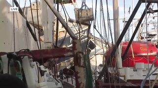 Shrimp Boat Owners on Fort Myers Beach Waiting