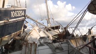 Shrimp Boat Owners on Fort Myers Beach Waiting