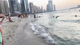 Dubai Beach Sexy Hot Nude Girls | Bikini Girls | Beach Baby #dubai #beach #jbr #uae #vlog #hotgirl